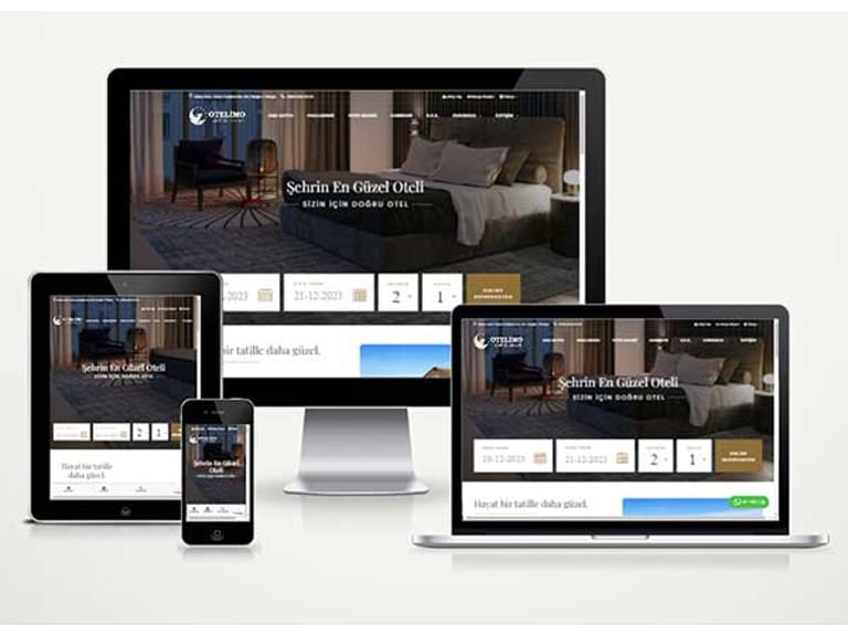 Hazır Otel Web Sitesi Otelimo
